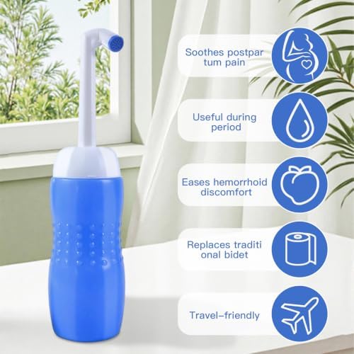 Portable Peri Bidet, 17oz/500ml for Postpartum Moms Cleansing - Image 5