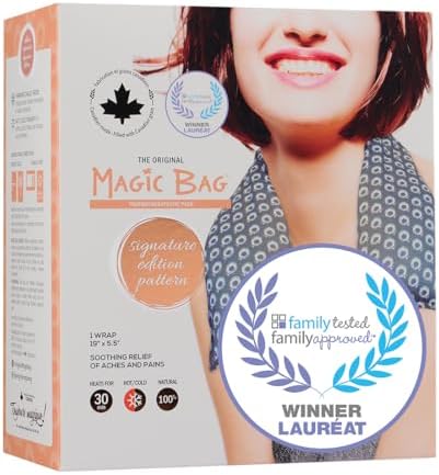 The Original Magic Bag® Extended Signature Edition Compress, Hot/Cold Therapy for Neck and Lower Back Pain Relief, Cordless Hot Cold Compress, 46 x 13.5 cm (18.1" X 5.3") by TheOriginalMagicBag