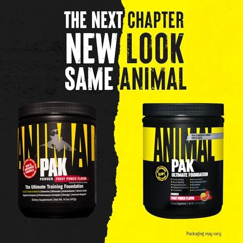 Animal Pak Multivitamin Powder All-in-1 Supplement | Fruit Punch 60 Serving - Image 2