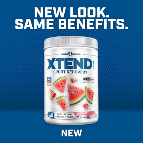 Xtend Sport BCAA Powder for Recovery, Watermelon, 30 Servings - Image 4