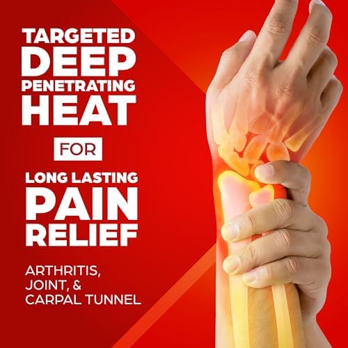 ThermaCare Arthritis Heat Wraps for Joint Pain Relief - Heating Pads for Hands, Wrists, & Knees - 8-Hour Heat Therapy - Flexible, Drug-Free Heat Wraps for Daily Joint Comfort & Support - 2 Count - Image 6
