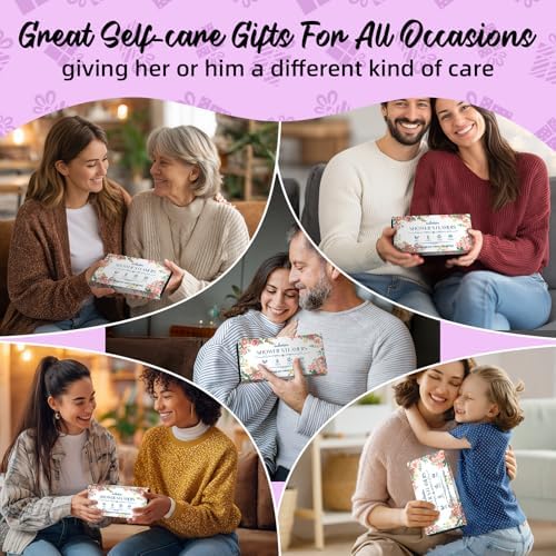 Shower Steamers Aromatherapy -8 Pack Gifts for Women Shower Bombs Tablets,Self Care Relaxation Home SPA ，Christmas Stocking Stuffers Gifts for Women Adults Her Mom Him Men with Natural Essential Oils - Image 2