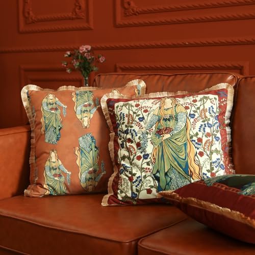 patdrea Designer Velvet Throw Pillow Cover,Set of 2,18"x18"-OldlegendD - Image 4