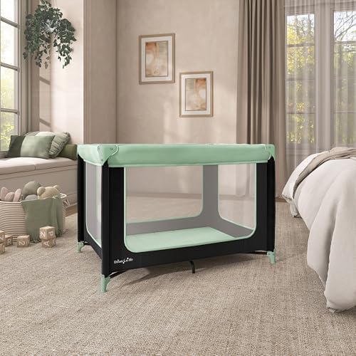 Dream On Me Zodiak Portable Playard, Compact for Travel, Carry Bag, Mint - Image 6