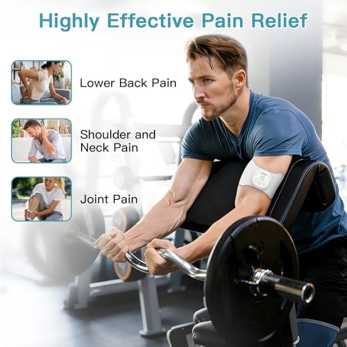 MASTOGO Wireless TENS Unit with Display for Effective Back Pain Relief - Image 2