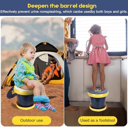 Portable Potty for Toddler,Travel Potty Seat for Toddler,Travel Toilet Kids - Image 5