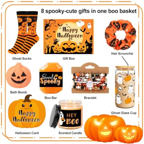 Honxicur Boo Basket Stuffers for Women, Halloween Gifts for Women - Image 2