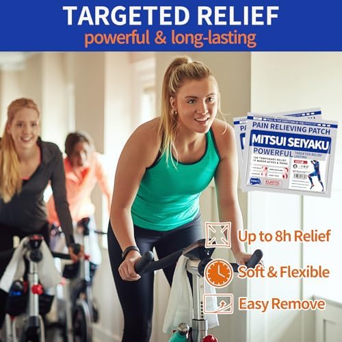 18 Count DRMITSUI Pain Relief Patch for Back, Neck, Shoulder and Knee Discomfort, Up to 8 Hour Comfort, Flexible Patch for Muscle and Joint Soreness - Image 4