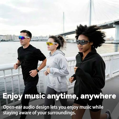 Bluetooth Smart Glasses, Smart Running Cycling Sunglasses - Image 3