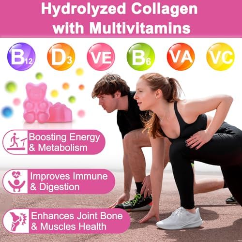Nature's live Multi Collagen Peptides Gummies, Type I, II, III, V, X - Image 6