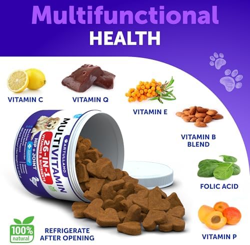 Dog Vitamins - 120 Treats - Dog Multivitamin Supplement - 26 in 1 Nutrients - Image 4