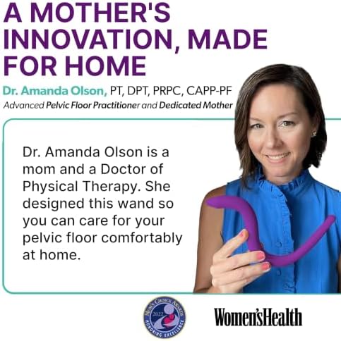 Intimate Rose Non-Vibrating Pelvic Wand, Pelvic Floor Muscle Massager - Image 6