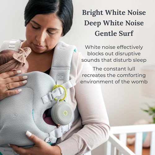 Yogasleep Hushh Portable White Noise Sound Machine for Baby, 3 Soothing Natural Sounds with Volume Control, Compact Size, Noise Canceling for Sleep Aid, Office Privacy, & Meditation, Registry Gift - Image 4