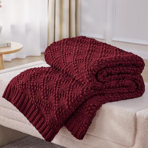 Anysay Knitted Weighted Blanket for Adult, Chunky Knit Throw 36''*48'' 5lbs by Unknown