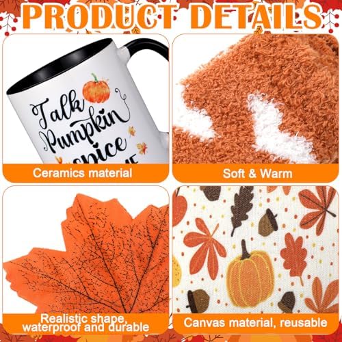 10 Pcs Fall Gifts Basket for Women Get Well Birthday Gifts - Image 3