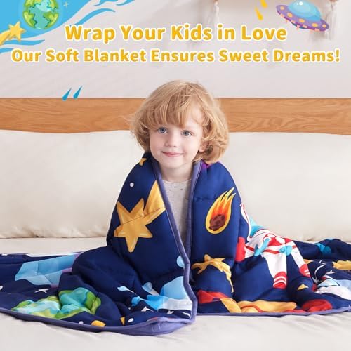 Weighted Blanket 7lbs, 40"x60", Breathable Soft Small Cooling Heavy Blanket - Image 4