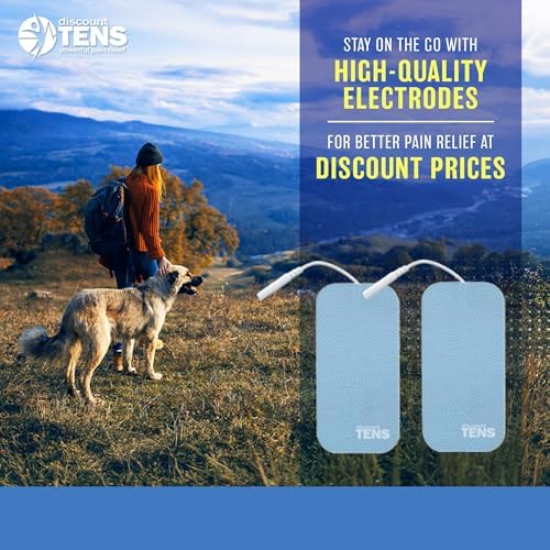 Discount TENS Pads Compatible with HealthMateForever, 2mm Pin, 8 Pack - Image 2
