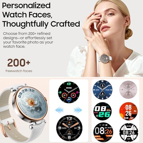 TOZO S8 AMOLED Smart Watch for Women Men, 3ATM Waterproof Fitness Tracker - Image 3