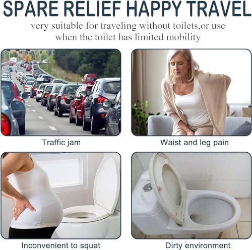 Female Urination Device, Reusable Female Urinal Silicone Women Pee Funnel | Women to Pee Standing Up, The Perfect Companion for Camping,Travel travel outdoor, folds compact, easy rinse - Image 6