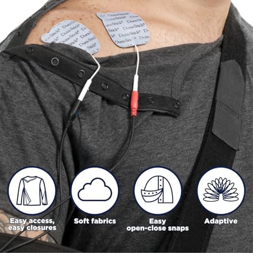 MAI Shoulder Surgery Shirts for Women - Soft Fabric Tear Away Shirt with Premium Snap, Chemo Shirts for Port Access - Image 4