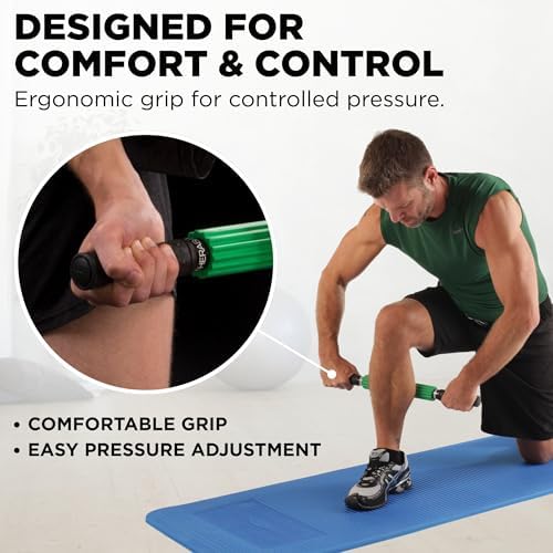 THERABAND Roller Massager, Muscle Massage Tool, Fascia Release, Back, 21" - Image 6