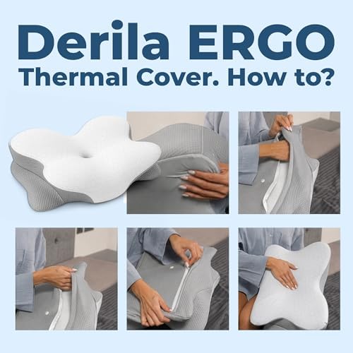 Derila Ergo Thermal Pillow Cover for Cervical Neck Pillow - Image 3