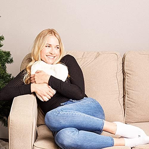 Bucky Hot & Cold Therapy Spa Collection, Ultra Luxe Heart Warmer, Plush Cream (Pack of 2) - Image 4