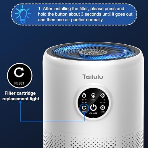 Tailulu D10 Official Air Purifier Replacement Filter（2 Pack） - Image 3