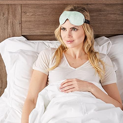 Bucky 40 Blinks No Pressure Printed Eye Mask for Travel & Sleep, Palm Leaf, One Size - Image 5