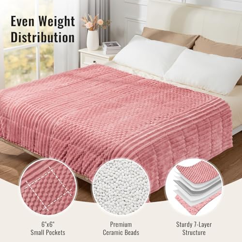 Uttermara Weighted Blankets for Adults, Queen Size 20lbs 60x80 Inches - Image 4