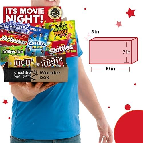 Movie Night Gift Basket - Movie Night Supplies, Candy & Popcorn Gift Set - Image 5