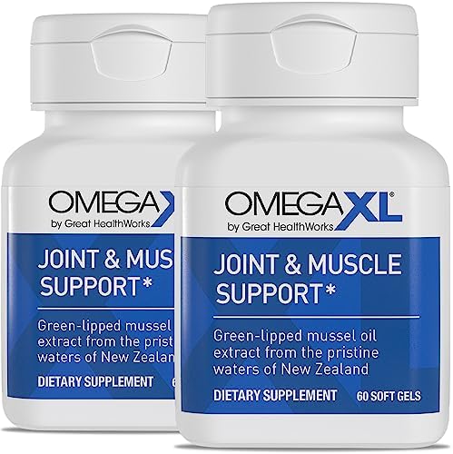 OmegaXL Joint Support Supplement, 60 Count (2 Pack) by GreatHealthWorks