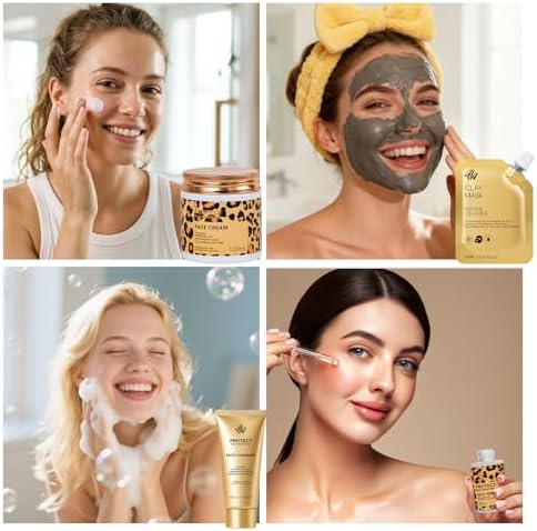 Gifts for Women, 32 Pcs Honey & Almond Bath & Body Gift Basket for Women - Image 7