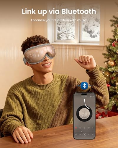 RENPHO Eyeris 1 Eye Massager with Heat, Heated Massage Eye Mask - Image 6