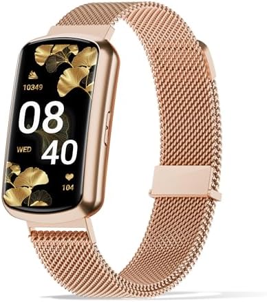 Health Fitness Tracker with 24/7 Heart Rate, Smart Watch with Blood Pressure and Blood Oxy-gen Monitor, Bulit-in 120+ Sport Mode, Sleep Tracking Waterproof Activity Tracker for Women Men by Sunorshop