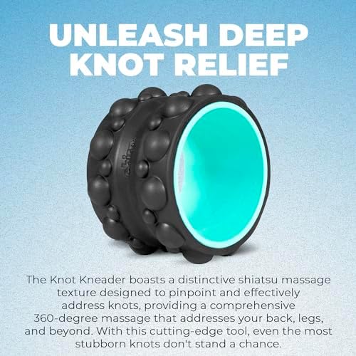 Chirp Wheel XR 6" Knot Kneader Back Roller for Deep Tissue Relief, Mint - Image 2