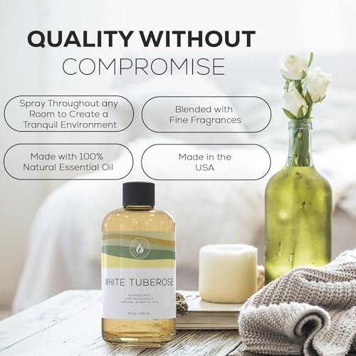 Aroma Country White Tuberose Luxury Diffuser Oil Refill (8.5 Fl Oz) - Image 4