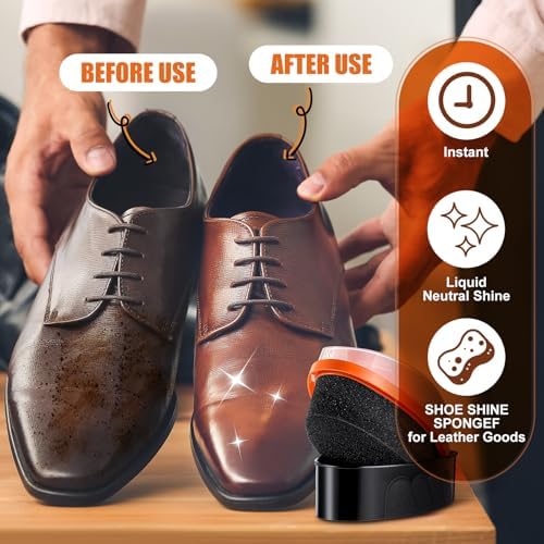 Loopeer 6 Pcs Shoe Shine Sponge - Image 4