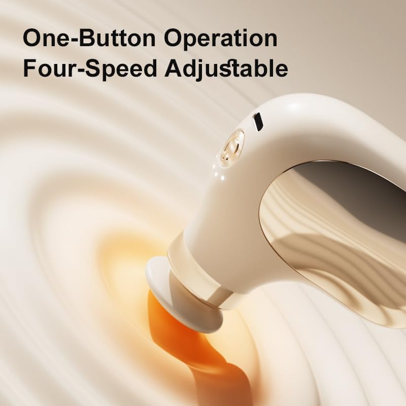 Mini Massage Gun Deep Tissue, Pocket Mini Massage Gun 4 Heads - Image 5