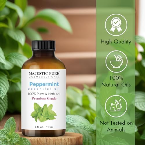Majestic Pure Peppermint Essential Oil for Diffuser - 4 Fl Oz (Pack of 2) - Image 6