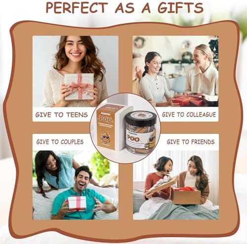 Positive Poo Jar – Funny Gag Gift for Men Women Teens 60 Hilarious Affirmations Cards, Unique Birthday Graduation Gifts for Daughter Son End of Year Student Gift Mothers Day Gifts for Mom Daughter - Image 5