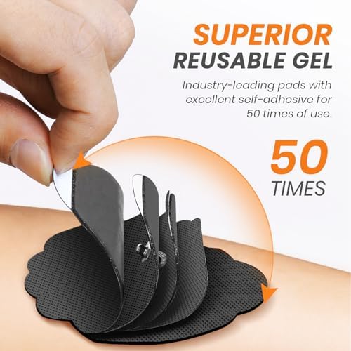 AVCOO 3-in-1 TENS Unit Muscle Stimulator with 30 Modes for Pain Relief - Image 6