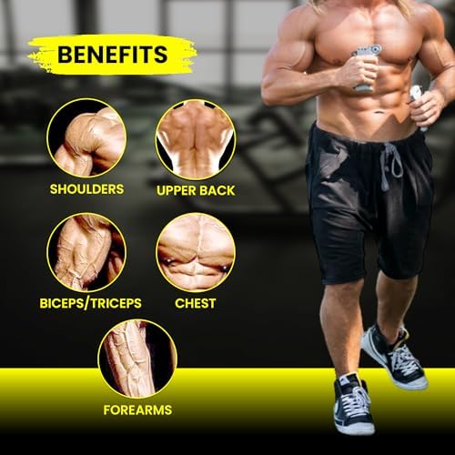 ISO WALKING 5-in-1 Arm & Chest Trainer – Portable Home Gym with Adjustable Resistance, Replaces Chest Expander, Power Twister, Arm Trainer & Walking Poles for Full Body Workout - Image 4