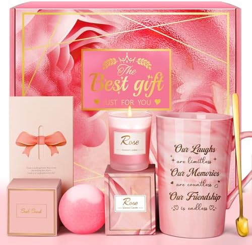 Eletorot Best Friend Gifts for Women Spa Relaxation Basket Set for Birthday by Eletorot