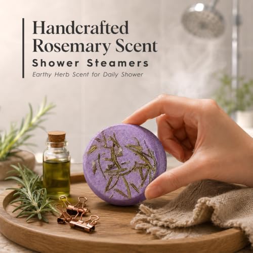 SWCANDY Rosemary Shower Steamers 8 Pack, Home Spa Self Care - Image 2