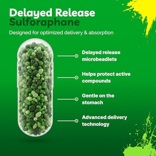 Sulforaphane Supplement 50mg, Broccoli Seed & Sprout Extract, 60 Count - Image 3