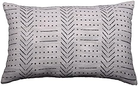 Trade Star Decorative 14x22 Cusions Cover 100% Cotton Throw Lumbar Cushion Cover Ivory Bed Pillow Cover Handloom Luxurious Home Decor Large Cushion Case (Ivory Snow) by TradeStar