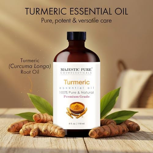Majestic Pure Turmeric Essential Oil for Diffuser - 4 Fl Oz - Image 2