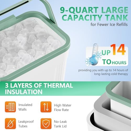 Programmable Timer Ice Machine for Ankle Post‑Surgery w/Quiet Pump - Image 3