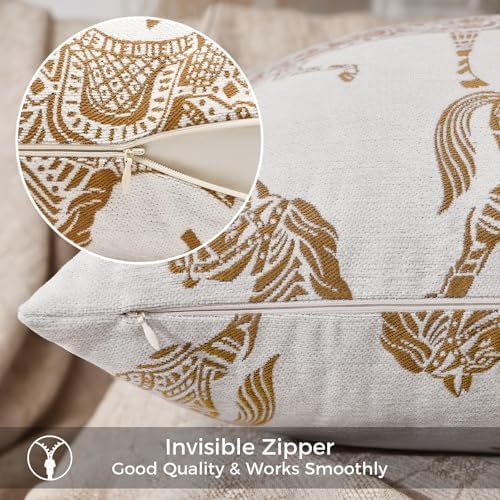 Decorative Lumbar Pillow Cover 14x36 Inch, Double Sided Running Orange Horse Design Long Pillow Covers, Decorative Cushion Cover Couch, Sofa, Living Room, Bedroom - Image 4